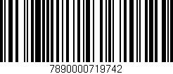 Código de barras (EAN, GTIN, SKU, ISBN): '7890000719742'