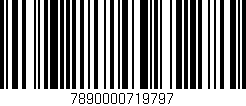 Código de barras (EAN, GTIN, SKU, ISBN): '7890000719797'