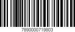 Código de barras (EAN, GTIN, SKU, ISBN): '7890000719803'
