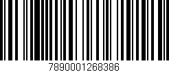 Código de barras (EAN, GTIN, SKU, ISBN): '7890001268386'