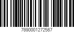 Código de barras (EAN, GTIN, SKU, ISBN): '7890001272567'