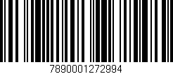 Código de barras (EAN, GTIN, SKU, ISBN): '7890001272994'