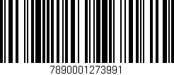 Código de barras (EAN, GTIN, SKU, ISBN): '7890001273991'