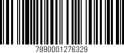 Código de barras (EAN, GTIN, SKU, ISBN): '7890001276329'