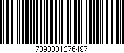 Código de barras (EAN, GTIN, SKU, ISBN): '7890001276497'