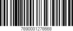 Código de barras (EAN, GTIN, SKU, ISBN): '7890001278668'