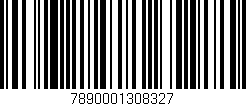 Código de barras (EAN, GTIN, SKU, ISBN): '7890001308327'