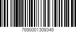Código de barras (EAN, GTIN, SKU, ISBN): '7890001309348'
