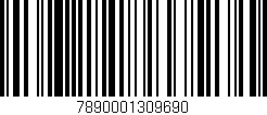 Código de barras (EAN, GTIN, SKU, ISBN): '7890001309690'