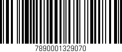 Código de barras (EAN, GTIN, SKU, ISBN): '7890001329070'