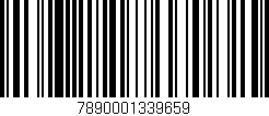 Código de barras (EAN, GTIN, SKU, ISBN): '7890001339659'