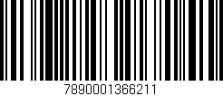 Código de barras (EAN, GTIN, SKU, ISBN): '7890001366211'