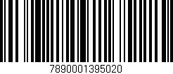 Código de barras (EAN, GTIN, SKU, ISBN): '7890001395020'