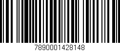 Código de barras (EAN, GTIN, SKU, ISBN): '7890001428148'