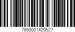 Código de barras (EAN, GTIN, SKU, ISBN): '7890001429527'