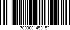 Código de barras (EAN, GTIN, SKU, ISBN): '7890001453157'