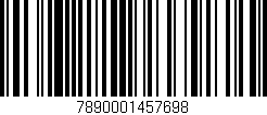 Código de barras (EAN, GTIN, SKU, ISBN): '7890001457698'