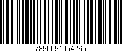 Código de barras (EAN, GTIN, SKU, ISBN): '7890091054265'