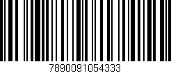 Código de barras (EAN, GTIN, SKU, ISBN): '7890091054333'