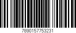 Código de barras (EAN, GTIN, SKU, ISBN): '7890157753231'