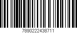 Código de barras (EAN, GTIN, SKU, ISBN): '7890222438711'