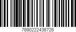 Código de barras (EAN, GTIN, SKU, ISBN): '7890222438728'