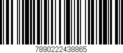 Código de barras (EAN, GTIN, SKU, ISBN): '7890222438865'