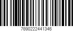 Código de barras (EAN, GTIN, SKU, ISBN): '7890222441346'