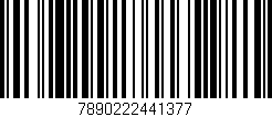 Código de barras (EAN, GTIN, SKU, ISBN): '7890222441377'