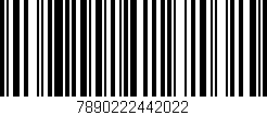 Código de barras (EAN, GTIN, SKU, ISBN): '7890222442022'