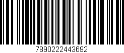 Código de barras (EAN, GTIN, SKU, ISBN): '7890222443692'