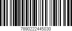 Código de barras (EAN, GTIN, SKU, ISBN): '7890222445030'
