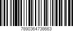 Código de barras (EAN, GTIN, SKU, ISBN): '7890364738663'