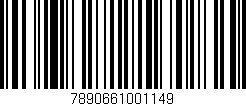 Código de barras (EAN, GTIN, SKU, ISBN): '7890661001149'
