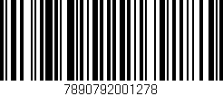 Código de barras (EAN, GTIN, SKU, ISBN): '7890792001278'