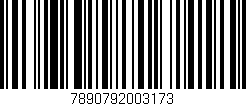 Código de barras (EAN, GTIN, SKU, ISBN): '7890792003173'