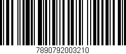 Código de barras (EAN, GTIN, SKU, ISBN): '7890792003210'