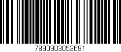 Código de barras (EAN, GTIN, SKU, ISBN): '7890903053691'