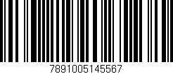 Código de barras (EAN, GTIN, SKU, ISBN): '7891005145567'