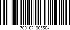 Código de barras (EAN, GTIN, SKU, ISBN): '7891071905584'