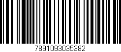Código de barras (EAN, GTIN, SKU, ISBN): '7891093035382'