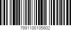 Código de barras (EAN, GTIN, SKU, ISBN): '7891100105602'