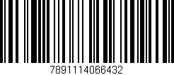 Código de barras (EAN, GTIN, SKU, ISBN): '7891114066432'