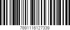 Código de barras (EAN, GTIN, SKU, ISBN): '7891116127339'