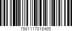 Código de barras (EAN, GTIN, SKU, ISBN): '7891117016465'