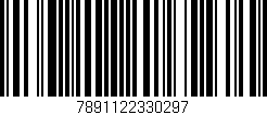Código de barras (EAN, GTIN, SKU, ISBN): '7891122330297'