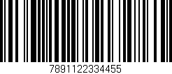 Código de barras (EAN, GTIN, SKU, ISBN): '7891122334455'