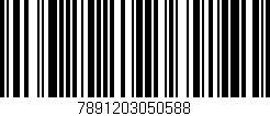Código de barras (EAN, GTIN, SKU, ISBN): '7891203050588'