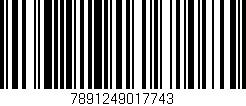 Código de barras (EAN, GTIN, SKU, ISBN): '7891249017743'