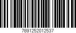 Código de barras (EAN, GTIN, SKU, ISBN): '7891252012537'